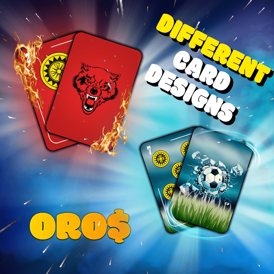 Different Oros Card Game Designs