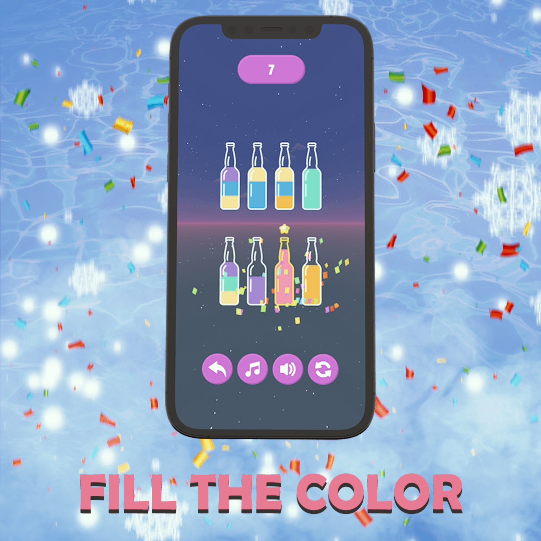 Water Sort: Color Game Puzzle