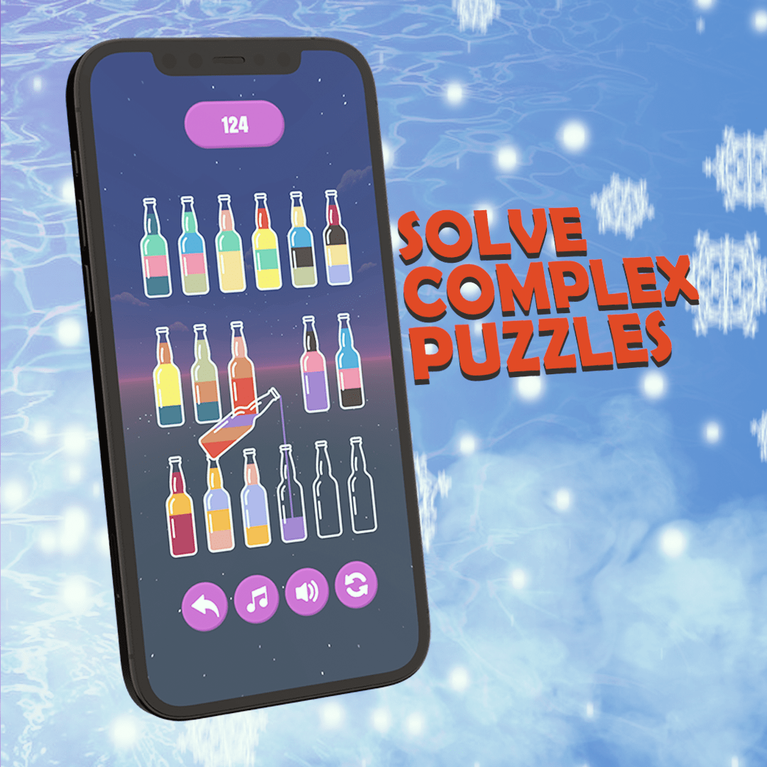 Water Sort: Color Game Puzzle